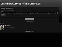 Tablet Screenshot of camdeadmau5head.blogspot.com