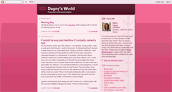 Desktop Screenshot of dagnysworld.blogspot.com