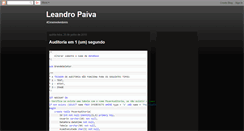 Desktop Screenshot of leandroapp.blogspot.com