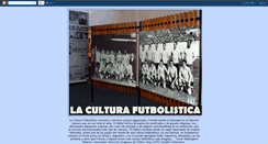 Desktop Screenshot of laculturafutbolistica.blogspot.com