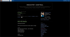 Desktop Screenshot of industrycentral.blogspot.com