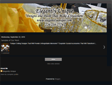 Tablet Screenshot of elegantlyunique.blogspot.com