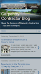 Mobile Screenshot of carpentry-contractor.blogspot.com