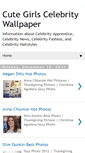 Mobile Screenshot of cutegirlswallpaper.blogspot.com