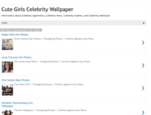 Tablet Screenshot of cutegirlswallpaper.blogspot.com