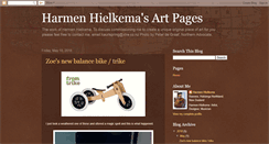 Desktop Screenshot of harmensartblog.blogspot.com