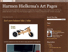 Tablet Screenshot of harmensartblog.blogspot.com