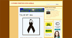 Desktop Screenshot of conhecimentoemgeral.blogspot.com