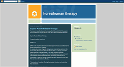 Desktop Screenshot of emrthorsetherapy.blogspot.com