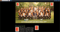 Desktop Screenshot of generacionquimavida1997.blogspot.com