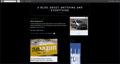 Desktop Screenshot of ablogaboutanythingandeverything.blogspot.com