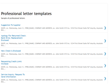 Tablet Screenshot of letter-templates.blogspot.com
