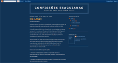 Desktop Screenshot of confissoesesaguianas.blogspot.com