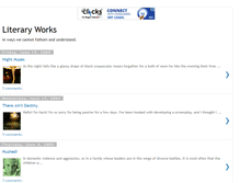 Tablet Screenshot of literaryworks101.blogspot.com