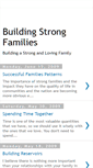 Mobile Screenshot of buildingstrongfamiles.blogspot.com