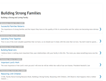 Tablet Screenshot of buildingstrongfamiles.blogspot.com