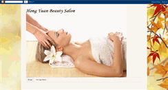 Desktop Screenshot of hongyuanbeautysalon.blogspot.com