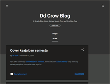 Tablet Screenshot of ddcrowmusik.blogspot.com