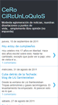 Mobile Screenshot of cerocircunloquios.blogspot.com