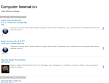 Tablet Screenshot of computer-innovation.blogspot.com