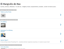 Tablet Screenshot of elmangrullodemax.blogspot.com