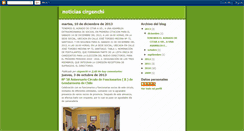 Desktop Screenshot of noticiascirgenchi.blogspot.com