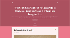 Desktop Screenshot of chuy-creativity.blogspot.com