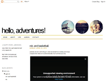Tablet Screenshot of helloadventures.blogspot.com