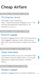 Mobile Screenshot of buyairfarecheap.blogspot.com