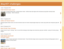 Tablet Screenshot of dkay401-challenges.blogspot.com