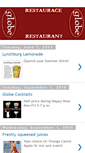 Mobile Screenshot of globerestaurant.blogspot.com