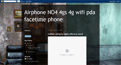 Desktop Screenshot of airphoneno4.blogspot.com