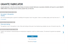 Tablet Screenshot of granite-fabricator.blogspot.com