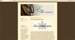 Desktop Screenshot of elitediscjockeys.blogspot.com