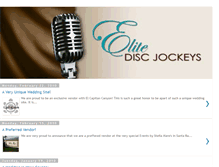 Tablet Screenshot of elitediscjockeys.blogspot.com