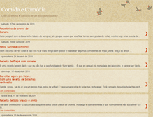 Tablet Screenshot of comida-e-comedia.blogspot.com