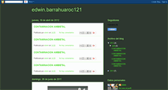 Desktop Screenshot of edwinbarrahuaroc121.blogspot.com