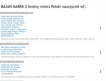 Tablet Screenshot of marekbajanpoland.blogspot.com