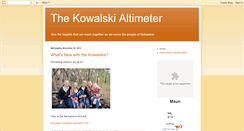 Desktop Screenshot of kowalski-altimeter.blogspot.com