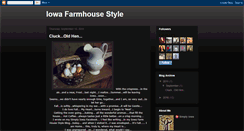 Desktop Screenshot of iowafarmhousestyle.blogspot.com