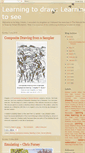 Mobile Screenshot of learningtodrawlearningtosee.blogspot.com