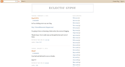 Desktop Screenshot of eclecticgypsy.blogspot.com