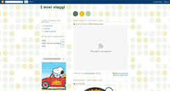 Desktop Screenshot of imieiviaggiinfamiglia.blogspot.com