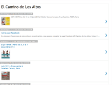 Tablet Screenshot of elcaminodelosaltos.blogspot.com