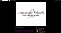 Desktop Screenshot of amandablackphotography.blogspot.com