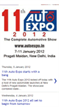 Mobile Screenshot of 11thautoexpo2012.blogspot.com