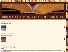 Tablet Screenshot of bibliotecadesardoal.blogspot.com