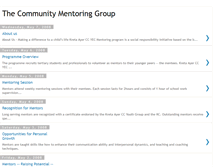 Tablet Screenshot of communitymentoring.blogspot.com