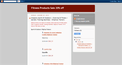 Desktop Screenshot of fitness-productssale-fromesportsonlin.blogspot.com