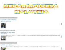 Tablet Screenshot of medaninfodesamalaysia.blogspot.com